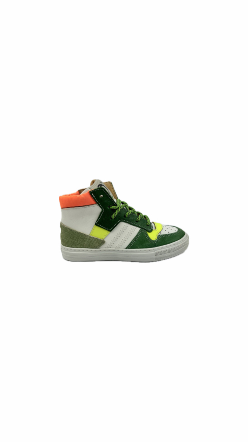 Rondinella-sneaker-hoog-groen
